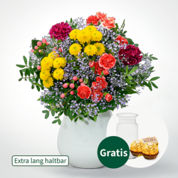 Blumen und Präsente von FloraPrima. Angebot "Blumenstrauß Blütenfreude" ab 29.99 zzgl. Lieferung.